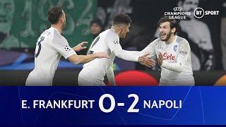 Frankfurt vs Napoli (0-2) | Kvaratskhelia stars again | Champions League Highlights