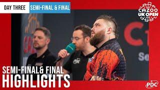 A FIRST EVER TV TITLE! | Semi-Final and Final Highlights | 2022 Cazoo UK Open