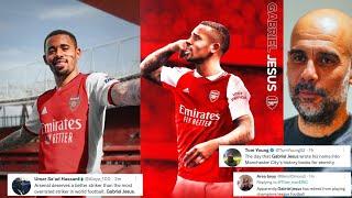 MOST POPULAR REACTIONS TO ARSENAL SIGN GABRIEL JESUS