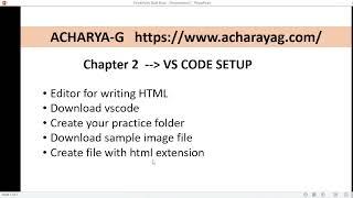 HTML Tutorial Complete Guide for beginners in HINDI with example and notes- Chapter-2 -Vscode setup