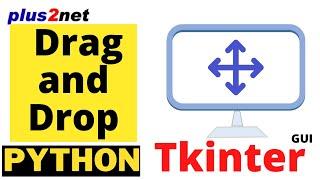 Tkinter Drag and Drop image using Left mouse button press and move event using canvas