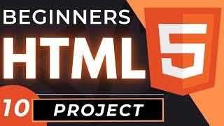 HTML5 Website Project for Beginners   First HTML Project Tutorial