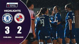 Chelsea vs Reading FC   (3-2) | Extended Highlights | Women's Super League 2022