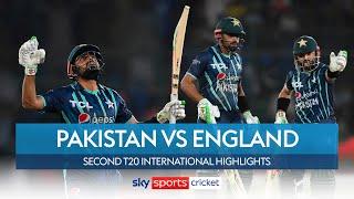 203 NOT OUT! Azam and Rizwan fire Pakistan to victory! ???? | Pakistan vs England | T20I Highlights