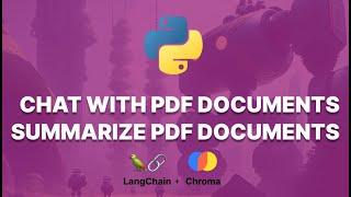 Chat with and Summarize PDF documents with Langchain and OpenAI