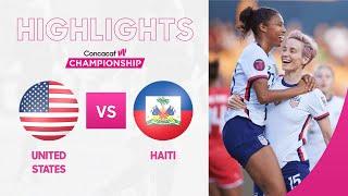 CWC 2022 Highlights | United States vs Haiti