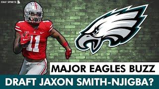 MAJOR Eagles Draft Rumors: Philadelphia DRAFTING Jaxon Smith-Njigba In 2023 NFL Draft? Eagles News