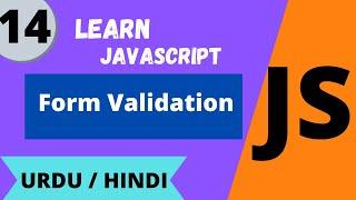 JavaScript Form Validation Lec -14 JavaScript tutorial for beginners in Urdu/Hindi | Waqar Ahmed