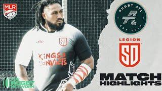 HIGHLIGHTS | We witness an incredible team try  | Rugby ATL vs San Diego Legion | Major League Rugby