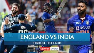 Rishabh Pant SMASHES maiden ODI century ???? England vs India 3rd ODI Highlights!