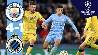 MAHREZ, STERLING & JESUS! | Man City Highlights | City 4-1 Club Brugge | Champions League