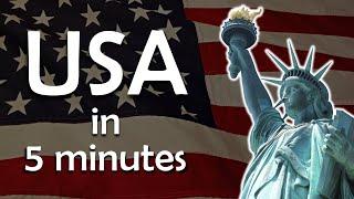 USA in 5 Minutes - Learn About the United States of America Quickly
