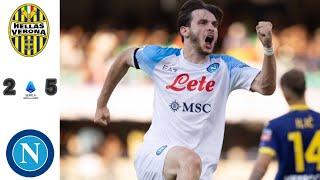 VERONA 2 × 5 NAPOLI [SERIE A 22/23]•EXTENDED HIGHLIGHTS & ALL GOALS