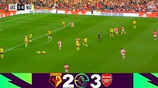 HIGHLIGHTS | Watford 2-3 Arsenal | Premier League 2021/22 |Match Highlights Odegaard,saka,Martinelli