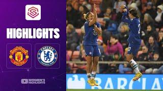 Manchester United vs Chelsea | Highlights | FA Women's Super League 6-11-2022