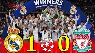 Real Madrid vs Liverpool 1-0 Extended Highlights  UEFA Champions League Final 2022