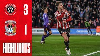 4 Goals, Penalty Save & Red Card | Sheffield United 3-1 Coventry City |  EFL Championship highlights