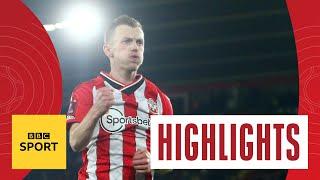 Highlights: Saints see off West Ham to reach FA Cup quarter-finals | BBC Sport