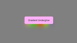 Css Gradient Underglow Button Animation | Css Animation Tutorial