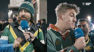 England rugby fans lost for words as Springboks bathe in glory | England vs South Africa reaction