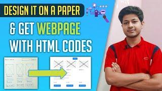 You can Draw Your HTML WebPage ????