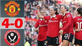 Manchester United vs Sheffield Utd Highlights & All Goals | Women's League Cup 22/23 | 12.18.2022