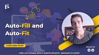 HTML-CSS Tutorial Lesson 87: Auto-Fill and Auto-Fit - Grid #27