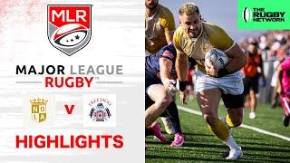 Free Jacks Win on the Road | New England vs NOLA | MLR Rugby Highlights