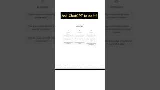 ChatGPT and Excel AUTOMATION - No more BORING Tasks! #shorts