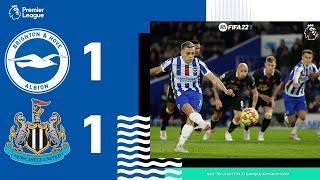 Brighton vs Newcastle United 1-1 | All Goals & Highlights | Premier League 2021/22 | Matchday 11
