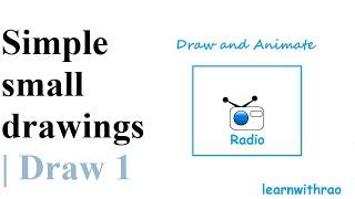 how to draw with html and css  | how to draw radio |CSS animation
