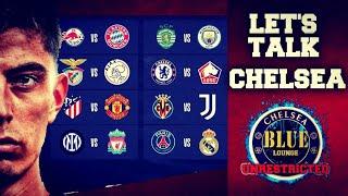 CHAMPIONS LEAGUE DRAW REACTION | CHELSEA WILL PLAY LILLE | CAN WE WIN BACK TO BACK UCL TITLES?