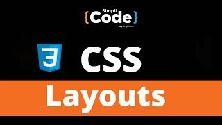 The Fundamentals Of CSS Layout | Learn CSS Layout The Easy Way | CSS For Beginners | SimpliCode