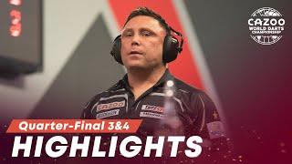 SILENCE OF THE FANS! | Quarter-Finals 3&4 Highlights | 2022/23 Cazoo World Darts Championship