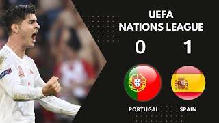 Portugal vs Spain | Highlights and goals UNL 2022