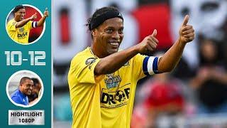 Team Ronaldinho vs Team Roberto Carlos 10-12 Highlights & All Goals - The Beautiful Game