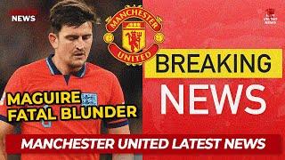 MAGUIRE FATAL BLUNDER❗ Nations League Highlights England vs Germany - Manchester United Latest News