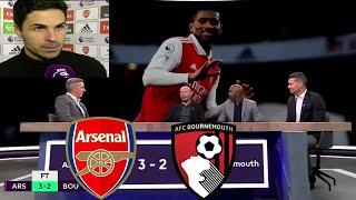 Arsenal vs Bournemouth 3-2 Post Match Analysis - Premier League 2023 HD