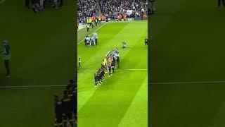Manchester City Fans BOO The Premier League Anthem! #shorts