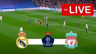 Real Madrid vs Liverpool FC LIVE | UEFA Champions League 2023 | Match LIVE Today!