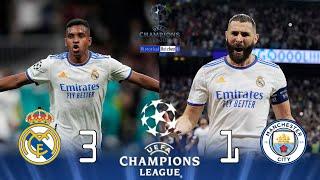 Real Madrid 3×1 Manchester City U.C.L Sime Final 2022  Extended HighLight  Full HD 《عصام الشوالي》
