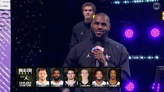 Team LeBron vs. Team Giannis | 2023 NBA All-Star Draft Starters (FULL)