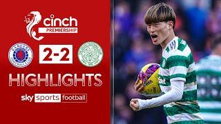 Kyogo scores 89th minute equaliser! | Rangers 2-2 Celtic | Scottish Premiership Highlights
