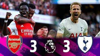 Arsenal vs Tottenham 3-3 Extended Highlights & All Goals - Premier League 2022