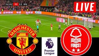 ????LIVE : Man United vs Nottingham Forest | Premier League 2023 | Epl Live Strean | Pes 21 Gameplay