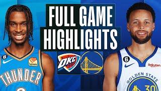 Oklahoma City Thunder vs. Golden State Warriors Full Game Highlights | Apr 4 | 2023 NBA Season