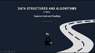 Data Structure and Algorithm in Python | Supreme Guide and Road Map | Important Sites | Plan