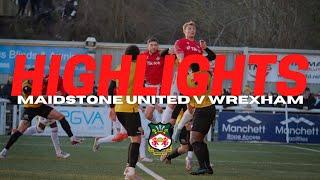 HIGHLIGHTS | Maidstone United v Wrexham