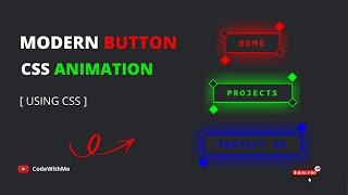 Buttons hover animation CSS | Button animation html & CSS | Button hover effect CSS | CodeWithMe