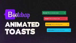 Toast Notifications in Bootstrap 5